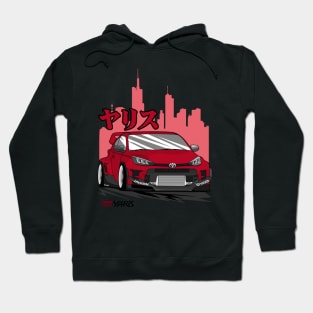 GR Yaris Red Hoodie